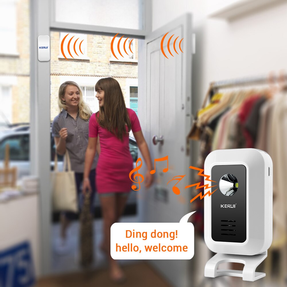 KERUI M7 Welcome Motion Sensor - Home Security For Doors recension och pris