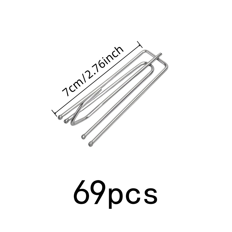 69 pcs Pleat Drapery Hooks, Fi - Home Security Firms recension och pris