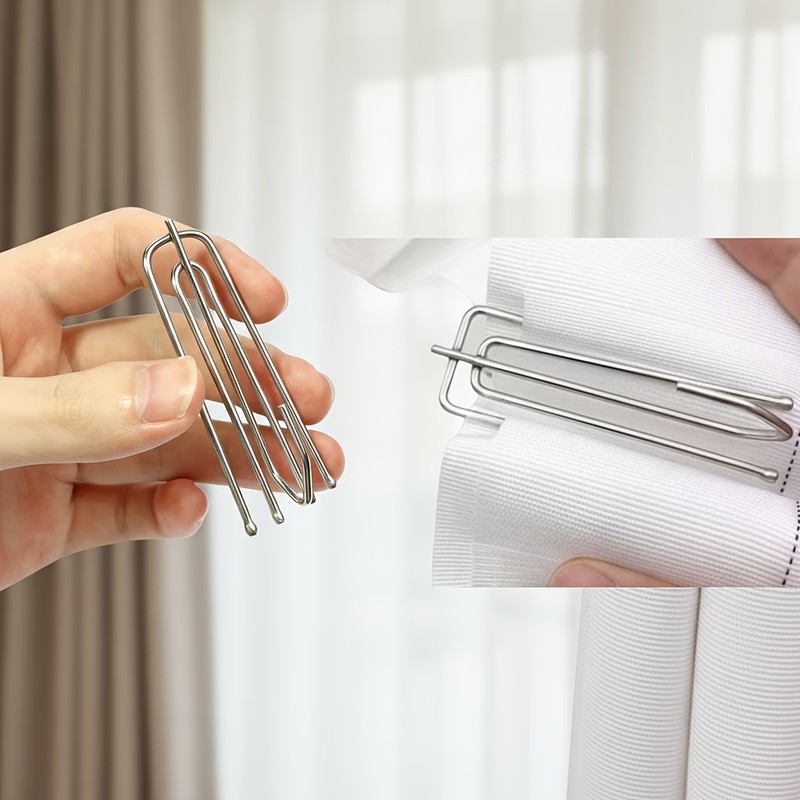 69 pcs Pleat Drapery Hooks, Fi - Home Security Firms recension och pris