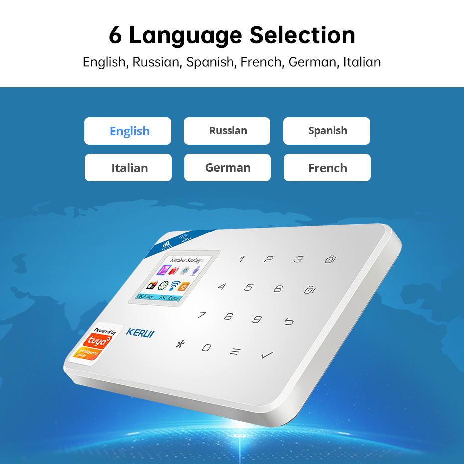 KERUI W181 Alarm System Secutr - Home Security Kamera recension och pris