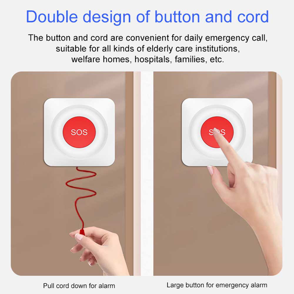 WIFI Zigbee Buttontons SOS Pus - Home Security Gadgets recension och pris
