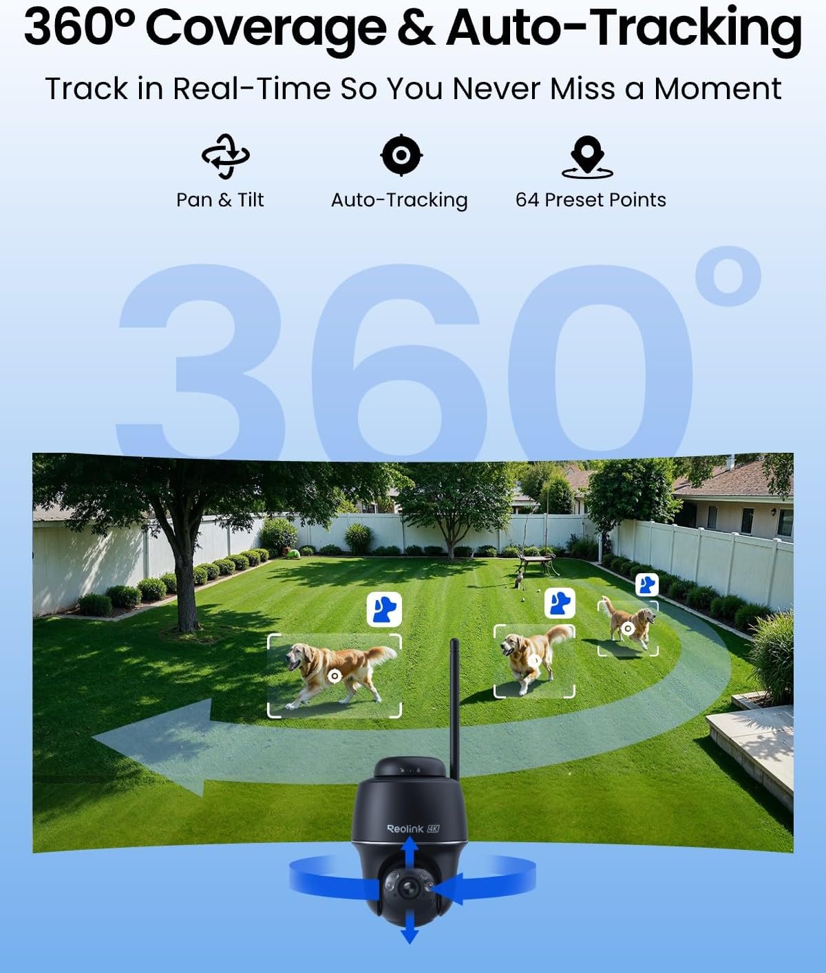 4K Wireless Outdoor Solar Secu - Home Security No Monthly Fee recension och pris