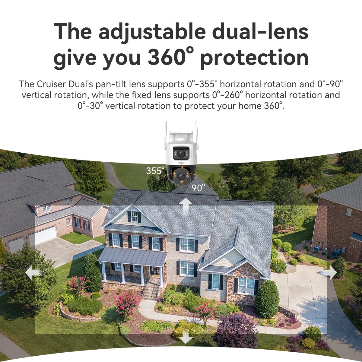 IMOU Outdoor PT Security Camer - Home Security Packages recension och pris