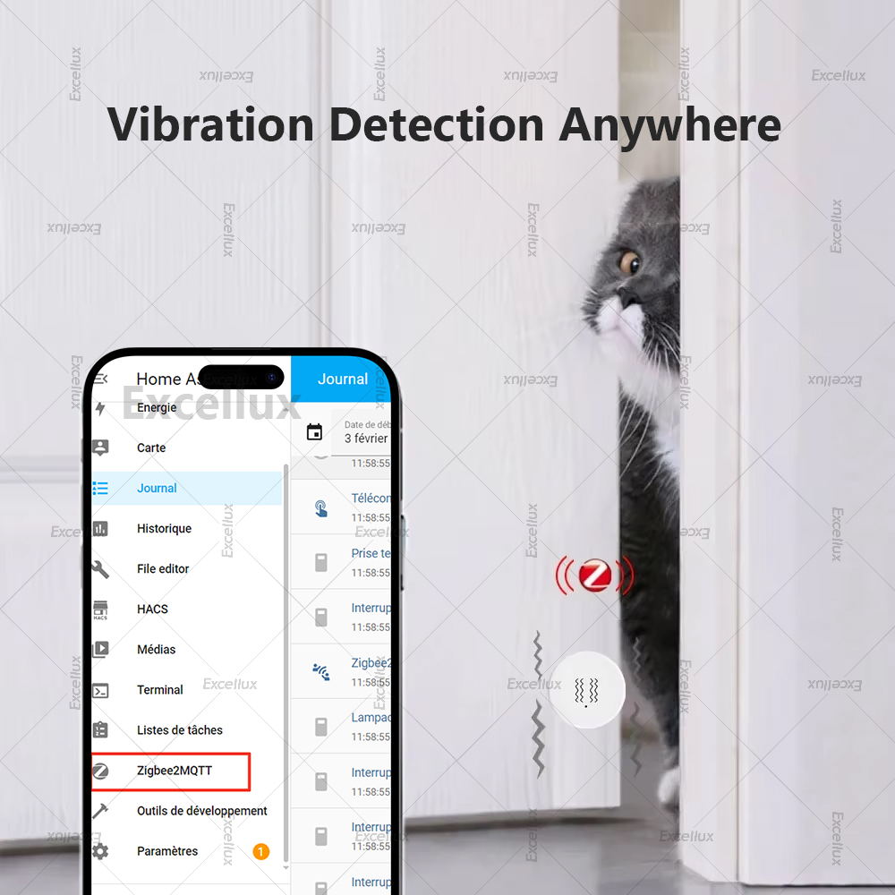 Zigbee 3.0 Smart Vibration Sen - Home Security Gadgets recension och pris