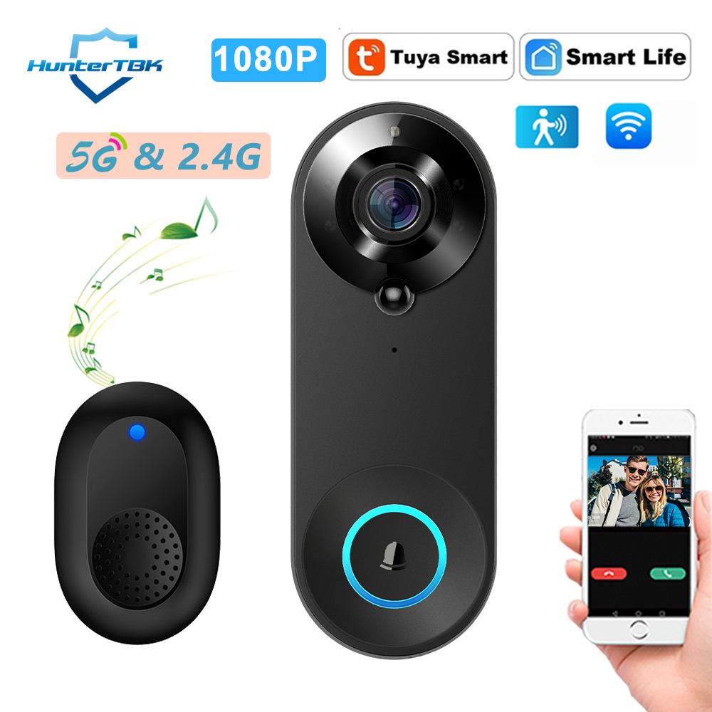 5G 2.4G WiFi Video Doorbell 10 - Home Security Bell recension och pris