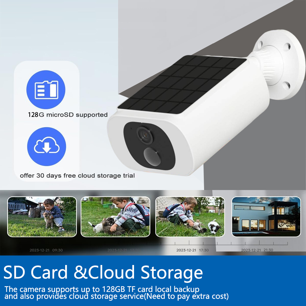 Tuya 5MP Solar Security Camera - Home Security Cameras Wireless recension och pris