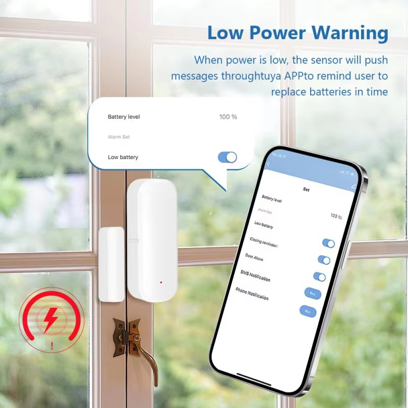 ZigBee Door Window Sensor Wire - Home Security Gadgets recension och pris