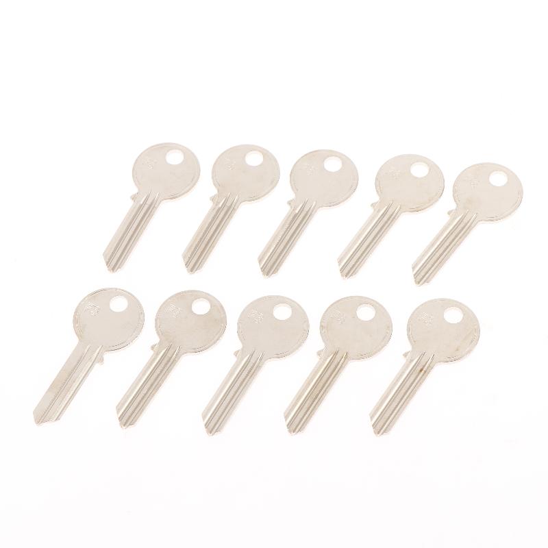 10Pcs F3 Double Slot Key Blank - Home Security For Doors recension och pris