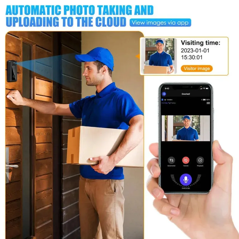 DurableNew Doorbell With Camer - Home Security Bundle recension och pris