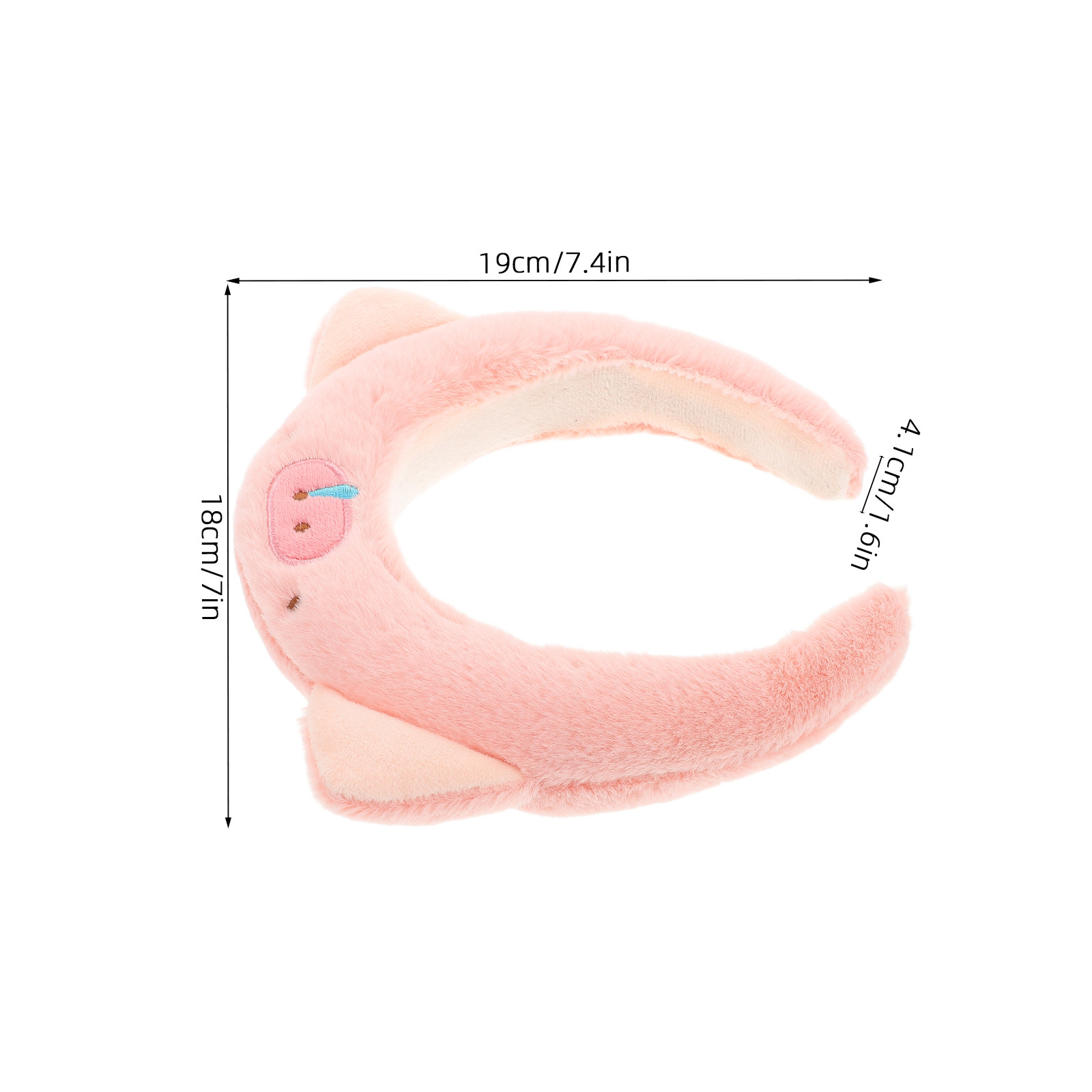 Pink Pig Ears Headband Women G - Home Security Units recension och pris