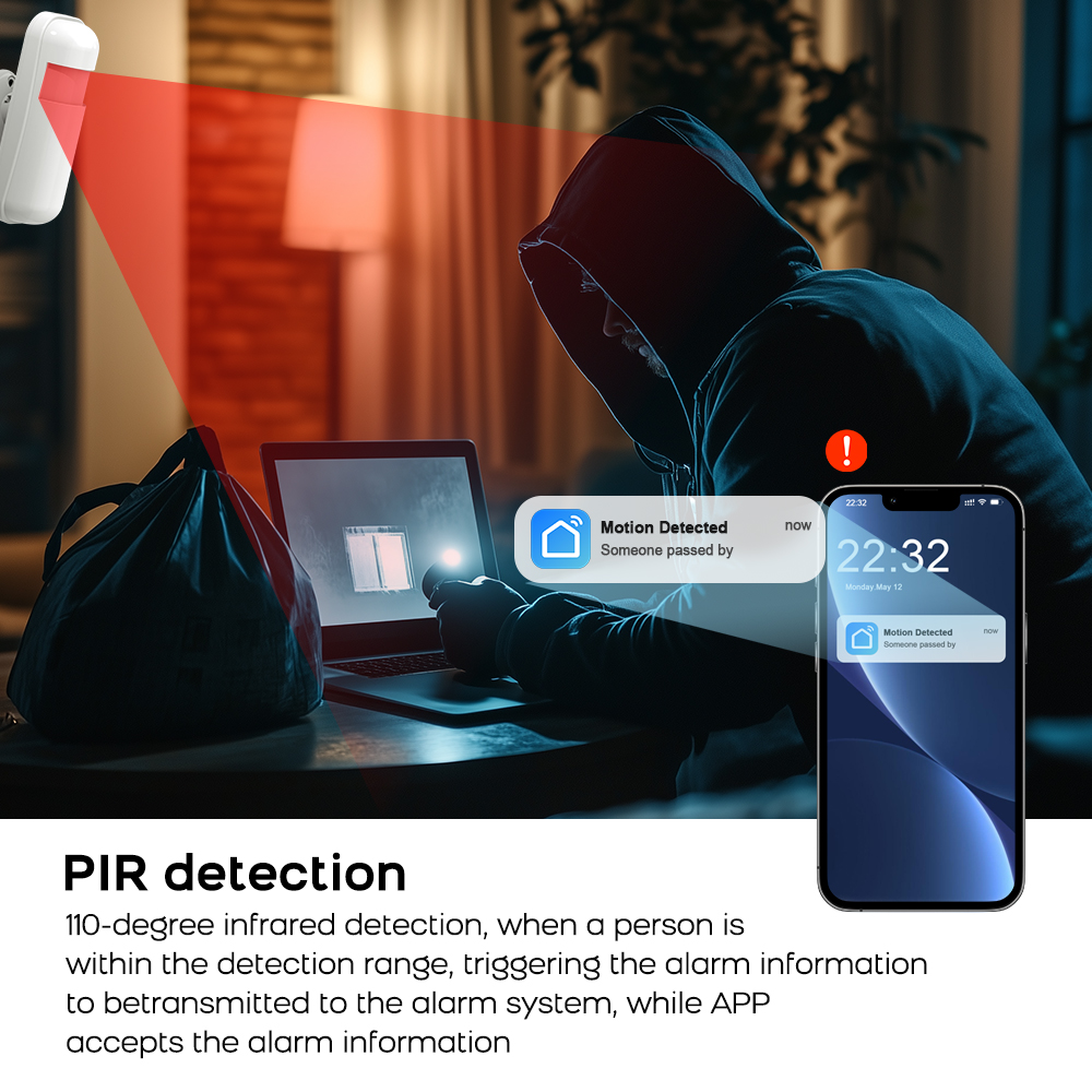 4G GSM WiFi Alarm System Work  - Home Security No Monthly Fee recension och pris