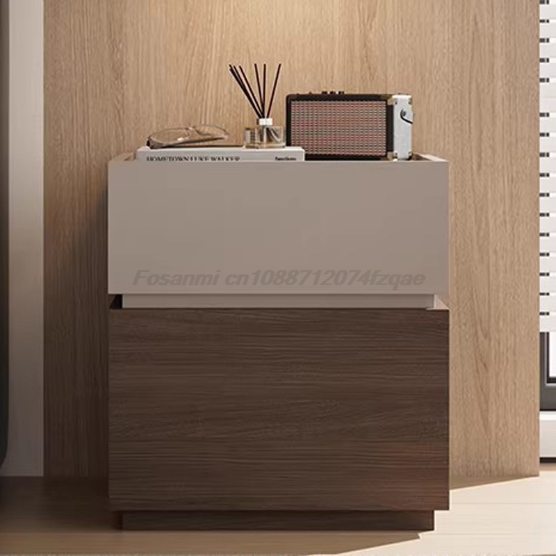 Italian Minimalist Nightstand  - Home Security Units recension och pris