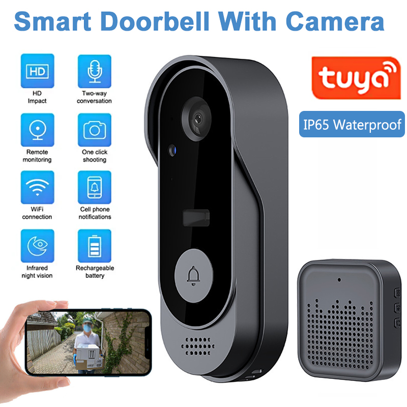 Tuya Doorbell Camera Wireless  - Home Security Bundle recension och pris