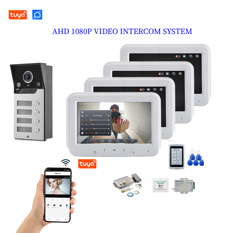 Smart Video Intercom System 2/ - Home Security Units recension och pris