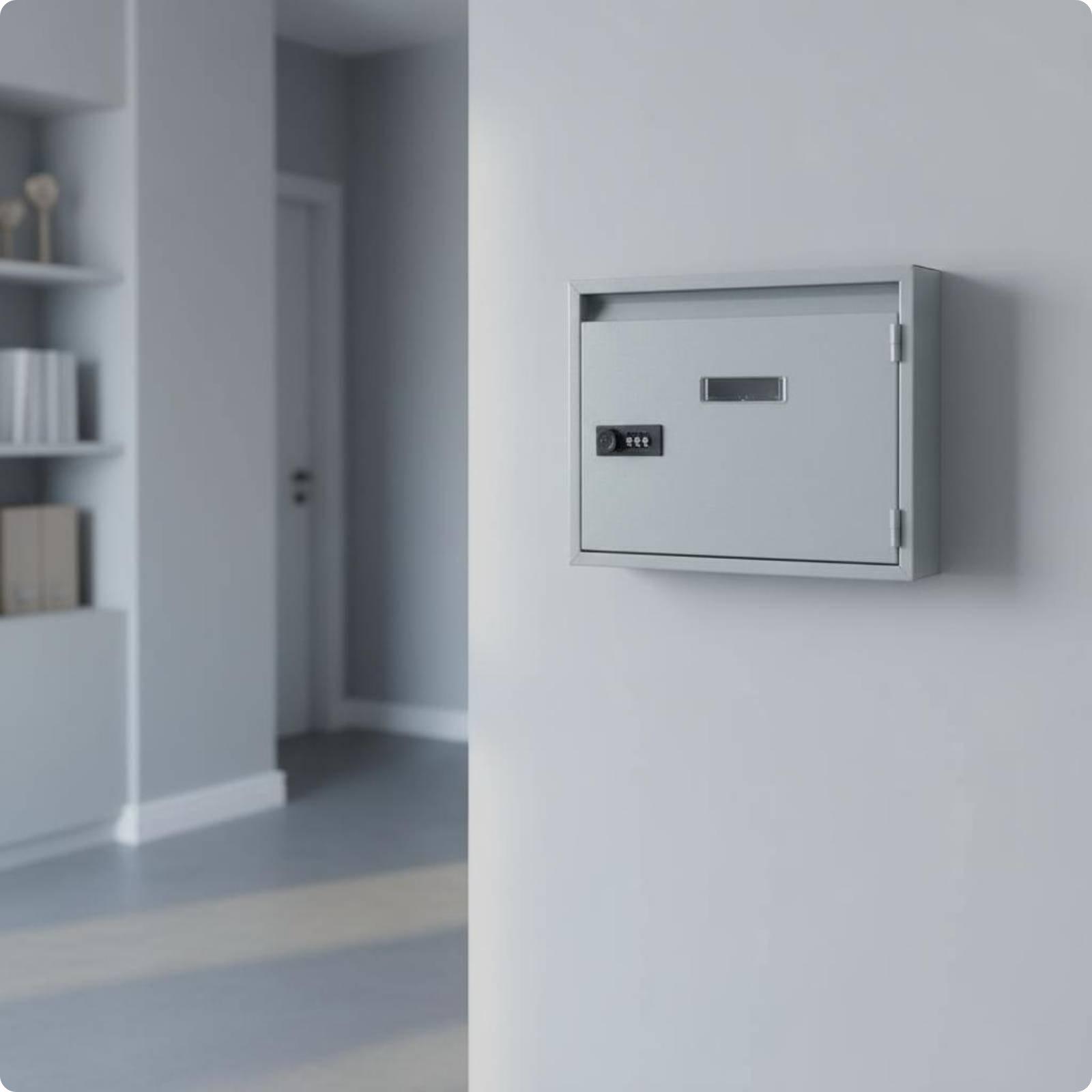 Mailbox with Lock Home Exterio - Home Security Letters recension och pris