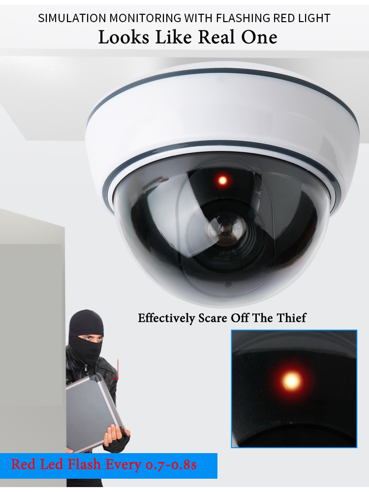 Creative Black/White Fake Dome - Home Security Officer recension och pris
