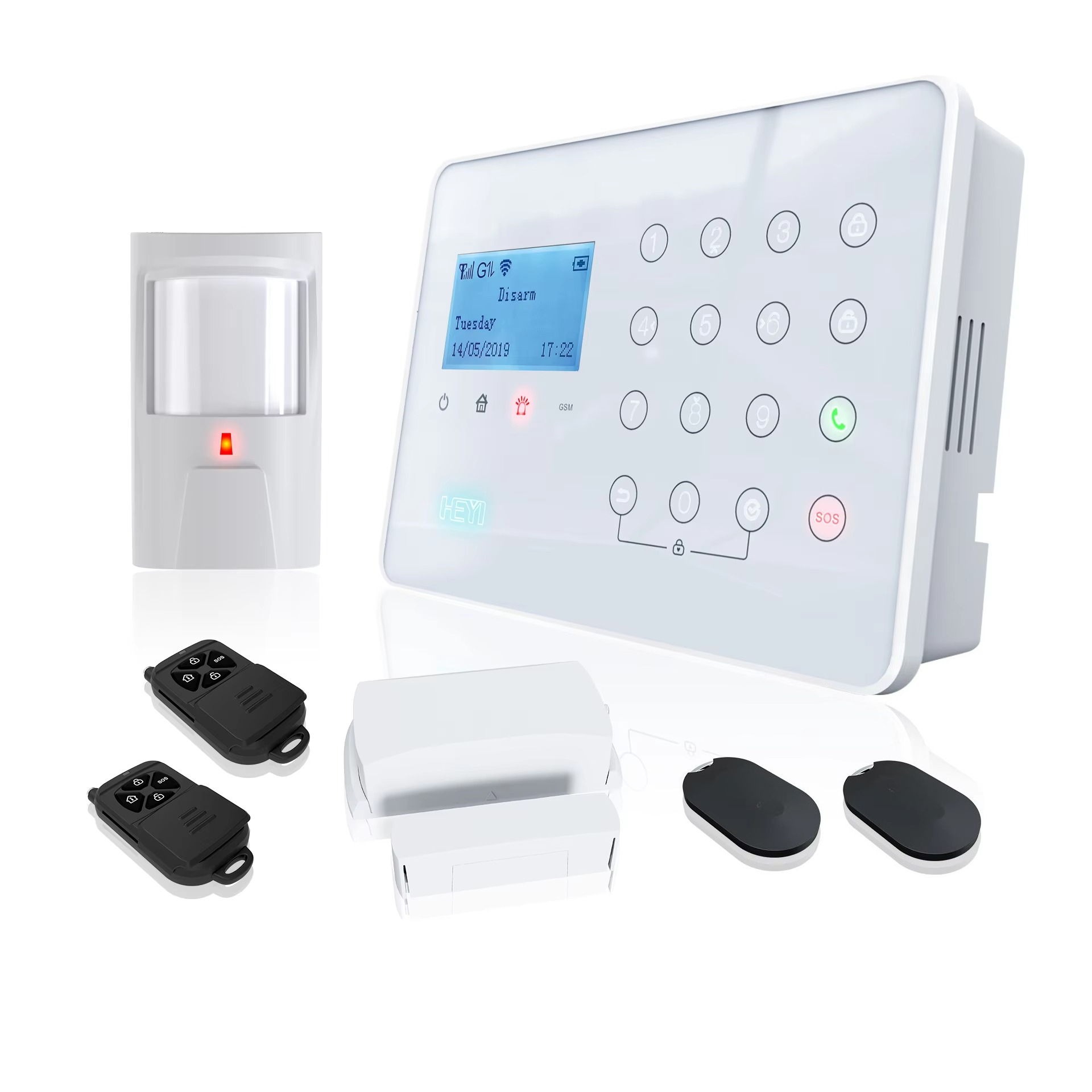 Alarm System  Wireless Securit - Home Security Alarm recension och pris