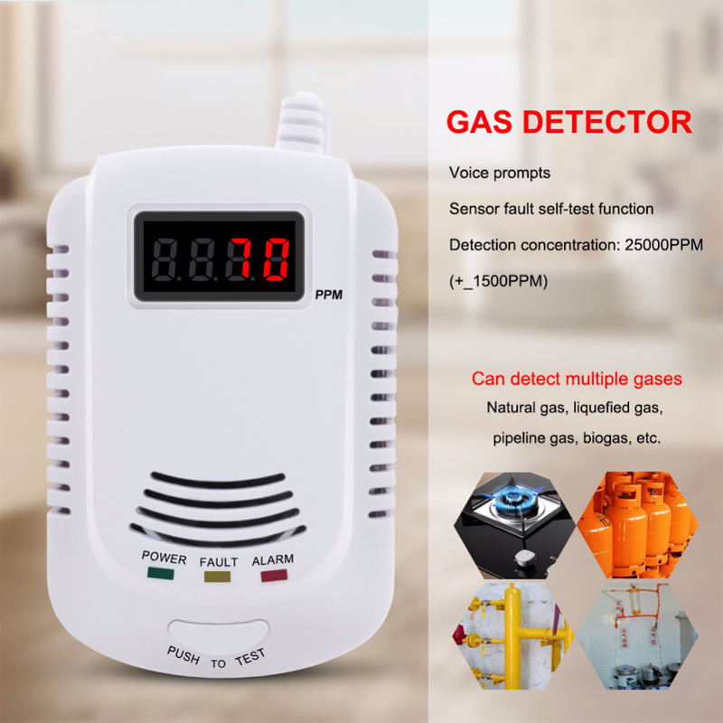 New CO Leak Detector 2-in-1 Ca - Home Security Alarm recension och pris
