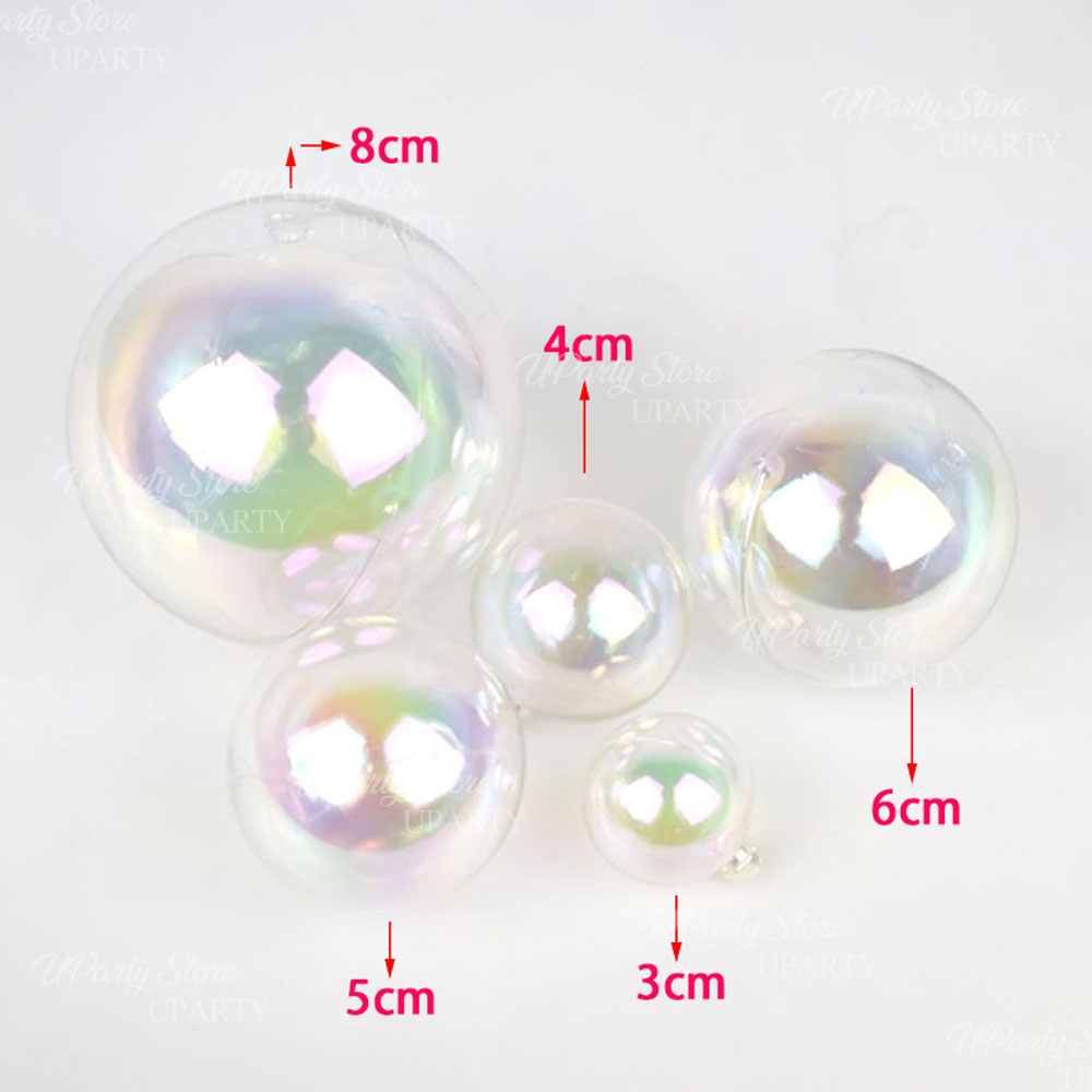 10/50pcs Iridescent Balls Cake - Home Security Laser recension och pris