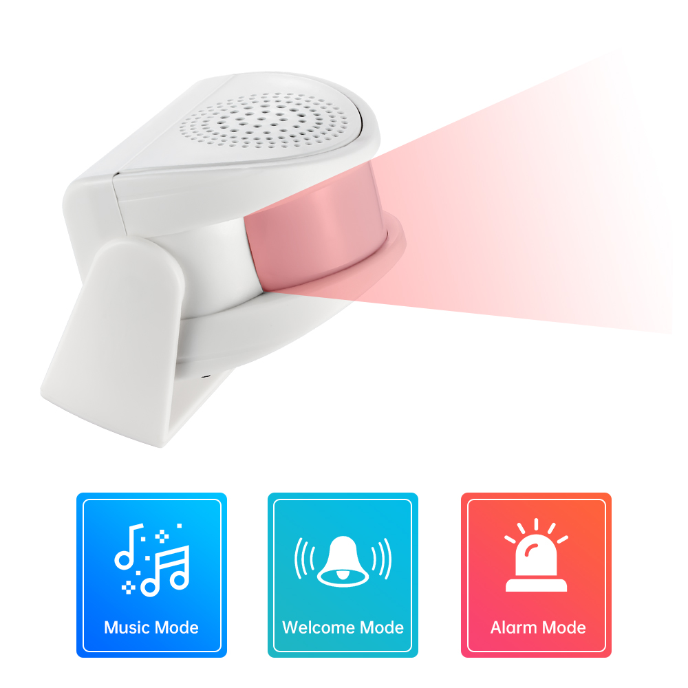 32 Songs Welcome Infrared Chim - Home Security Gadgets recension och pris